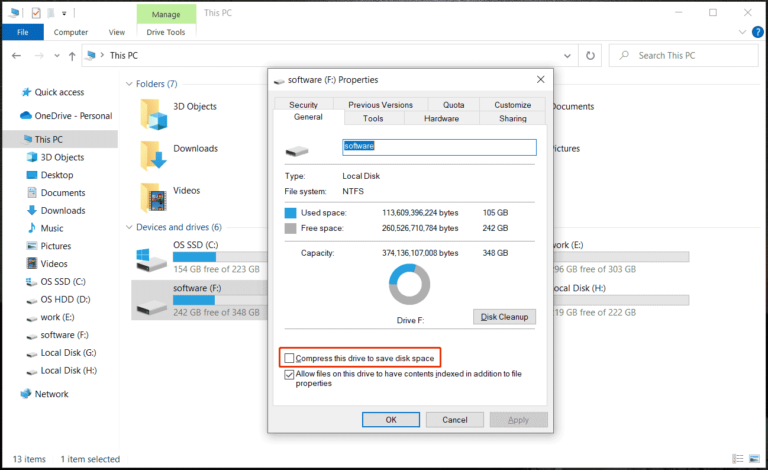 how to get more storage without deleting anything 1