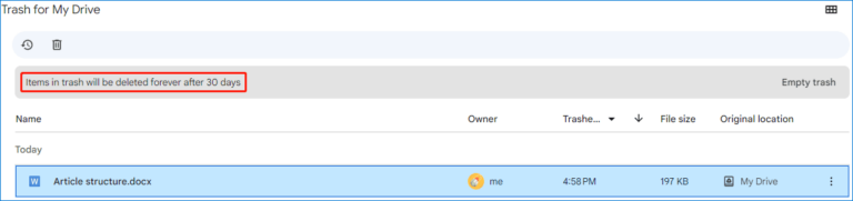 how to recover permanently deleted google docs 1