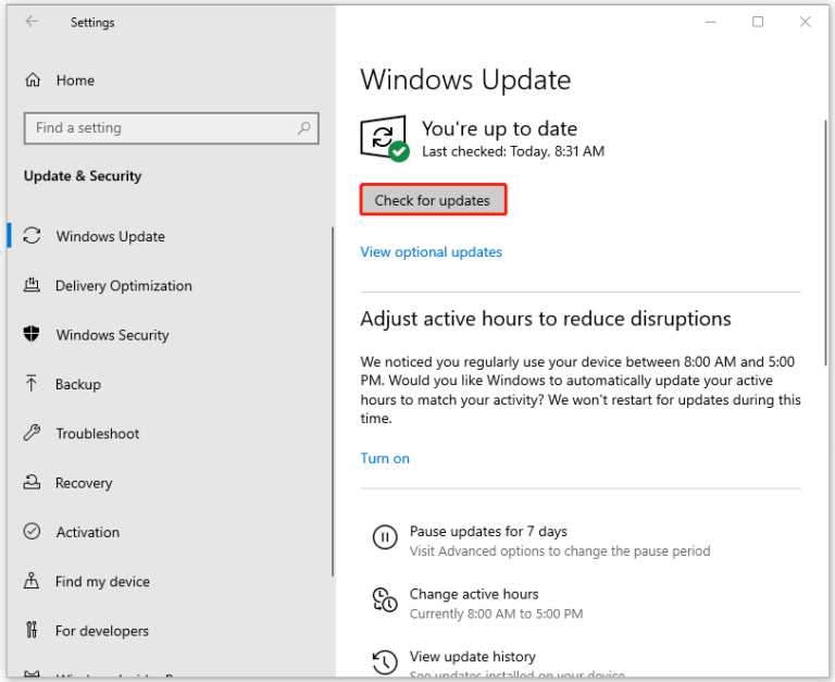 hybrid sleep missing 1