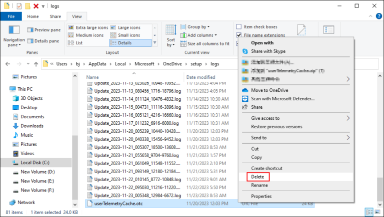 onedrive slow to open files in file explorer 1