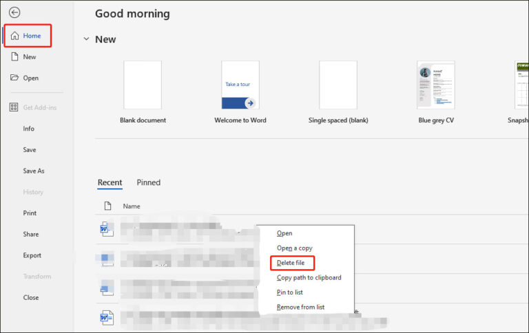 how to delete documents in microsoft 365 1