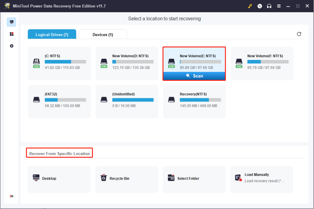 recover deleted lost iso files 1