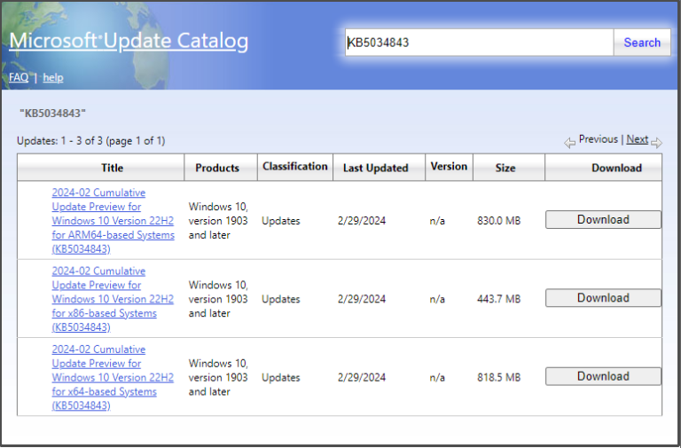 kb5034843 fails to install 1