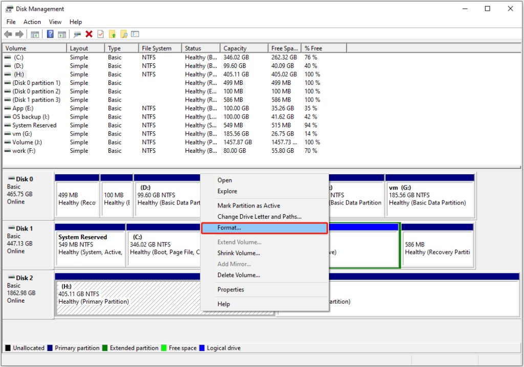 how to format wd my passport 1