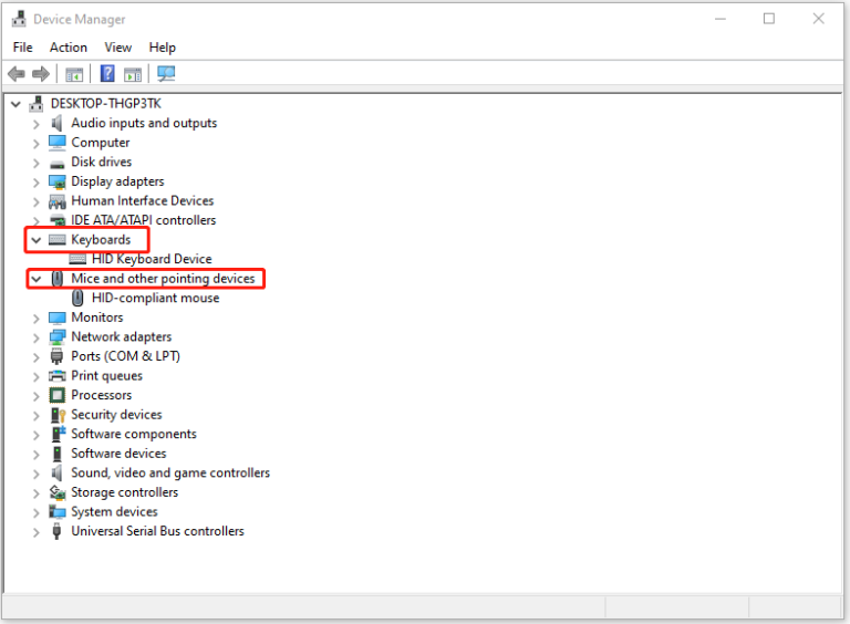 keyboard or mouse not working in safe mode 1