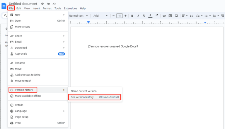 recover unsaved google docs 1