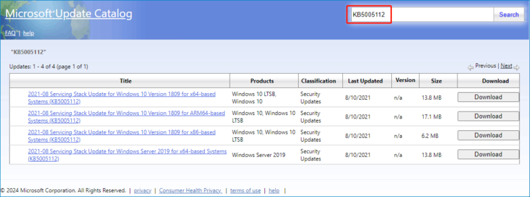 kb5005112 servicing stack update for windows 10 1