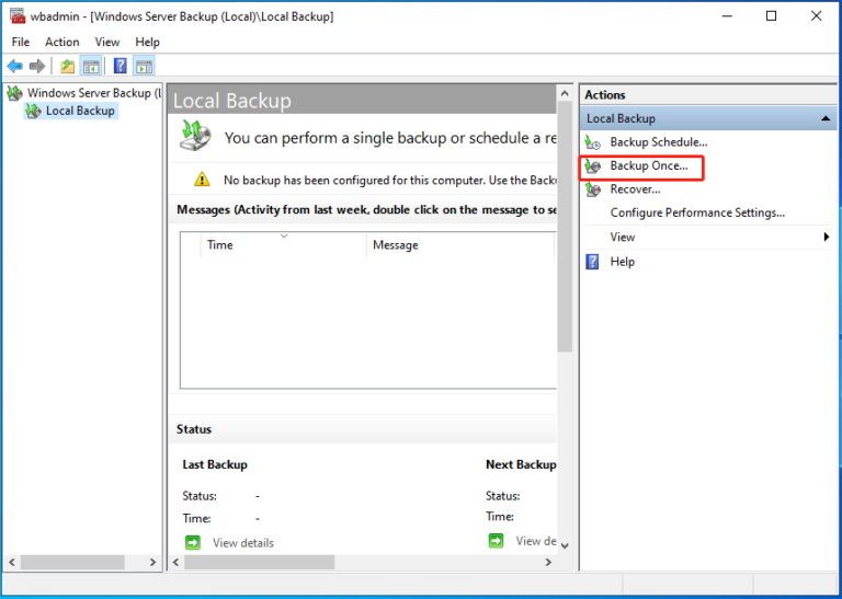 back up and restore active directory 1