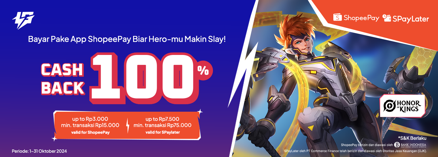 Diskon Besar-Besaran di Lapakgaming dengan ShopeePay dan SPayLater!