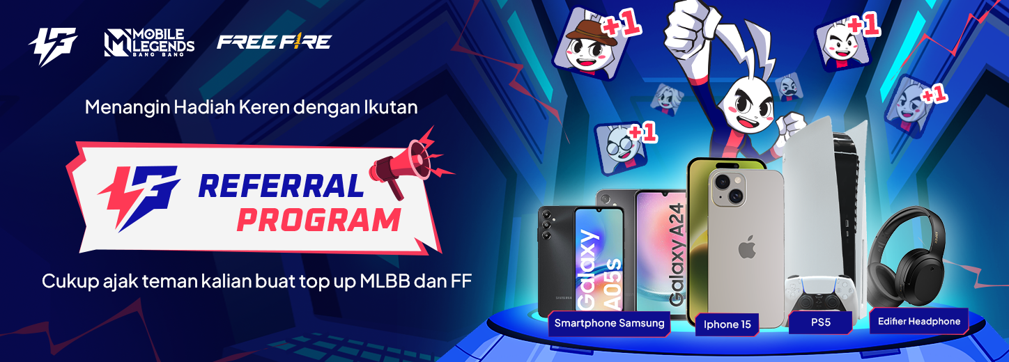 Raih Hadiah Spektakuler dengan Bergabung di Program Referral Lapakgaming