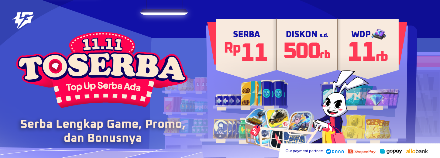 11.11 Toserba: Promo Game Terbesar Tahun Ini! – Hobicode