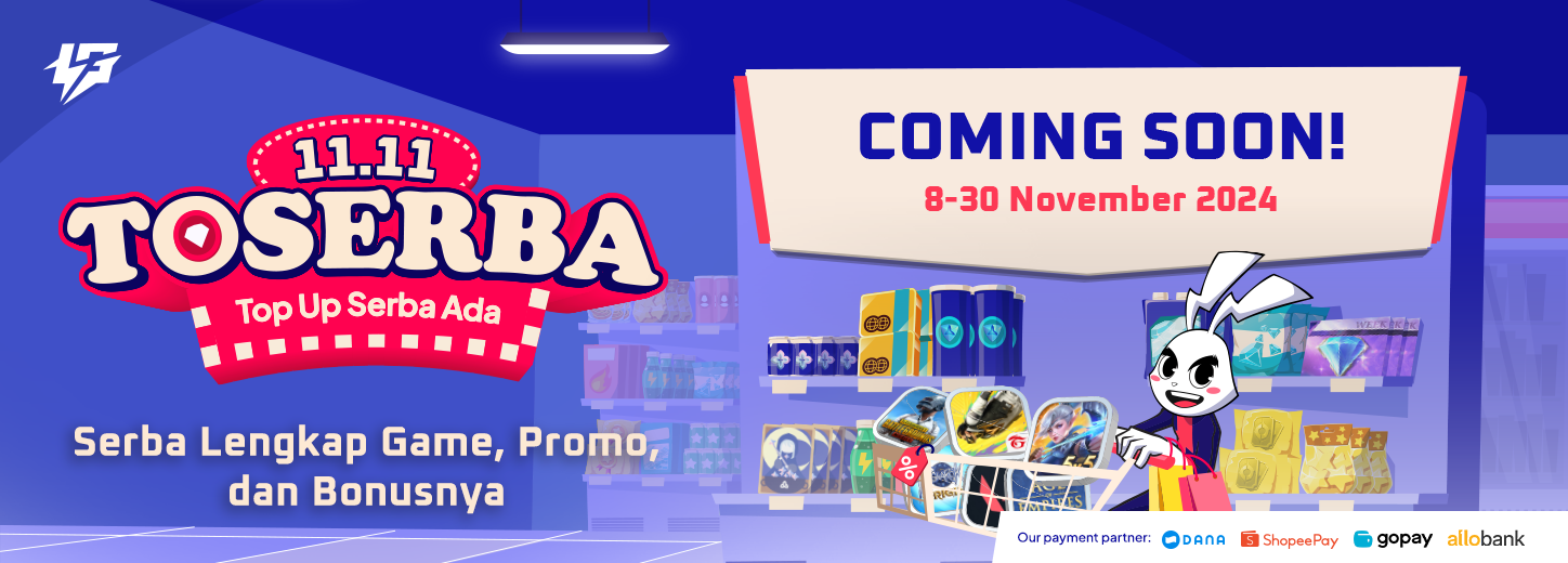 11.11 Toserba | Serba Lengkap Game, Promo, dan Bonusnya! 🎮 – Hobicode