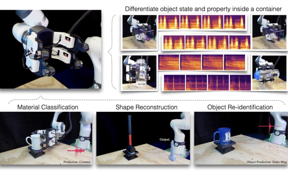 SonicSense Gives Robots Human-Like Sensing Abilities Through Acoustic Vibrations – Hobicode