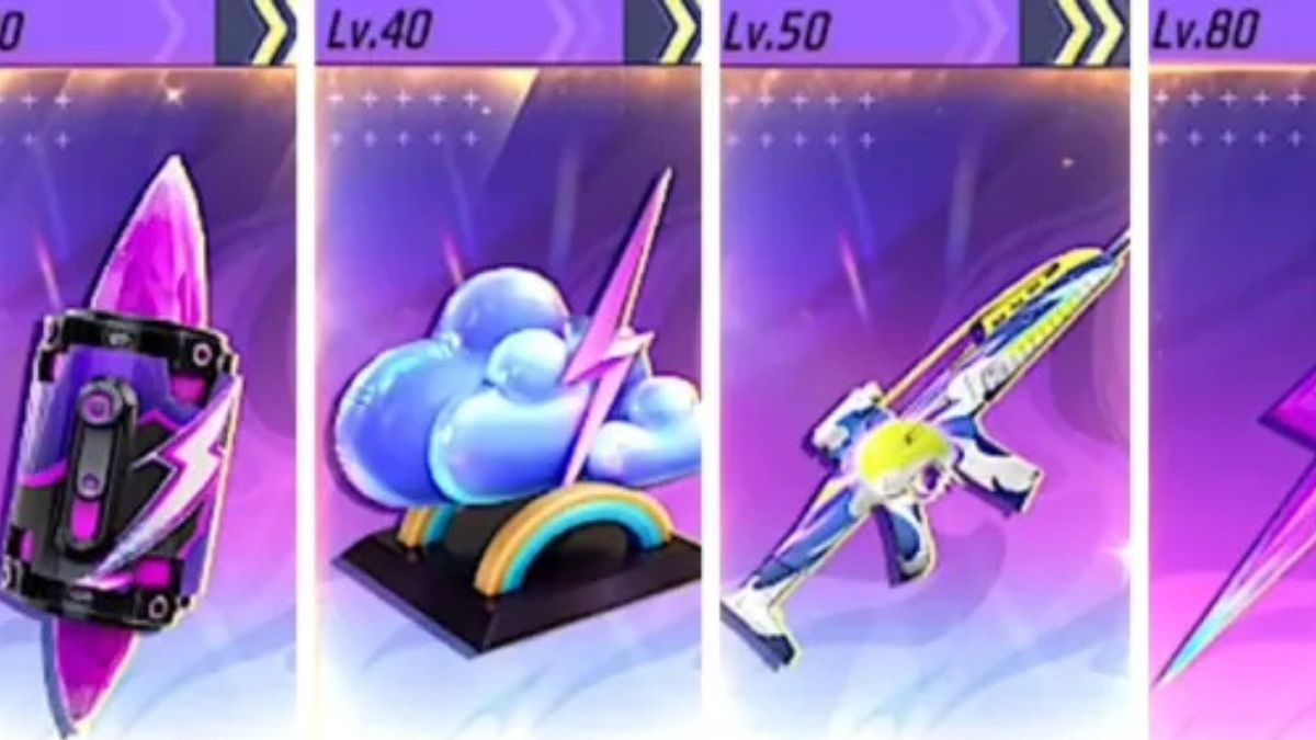 Hadiah Lain Booyah Pass Solar Cloud Bundle FF Season 34