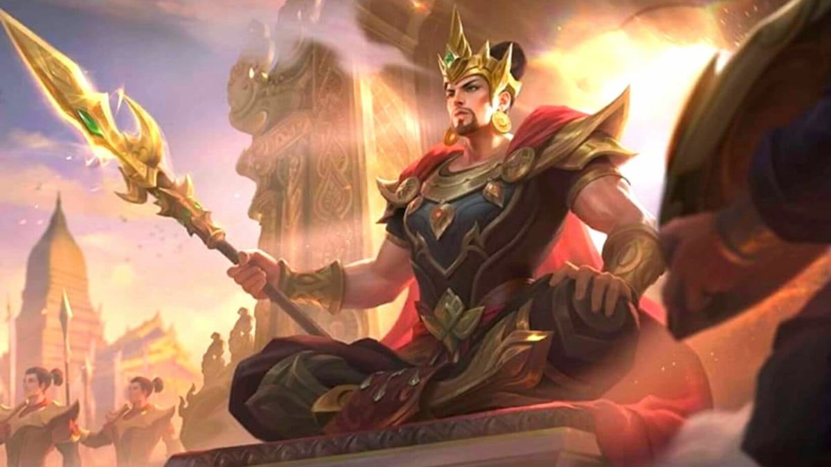 Detail Skin Elite Minsitthar MLBB Golden Marshal