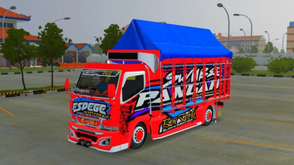 Mod BUSSID Truk Canter Terbaik – Bikin Perjalanan Makin Seru & Realistis!
