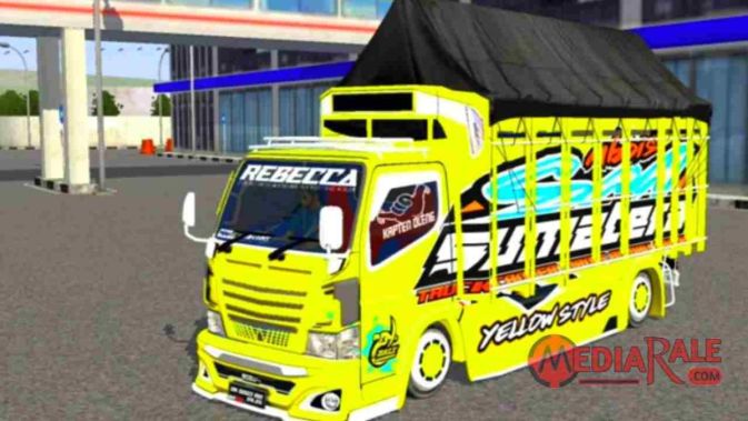 Mod BUSSID Truk Oleng Sumatera Mbois
