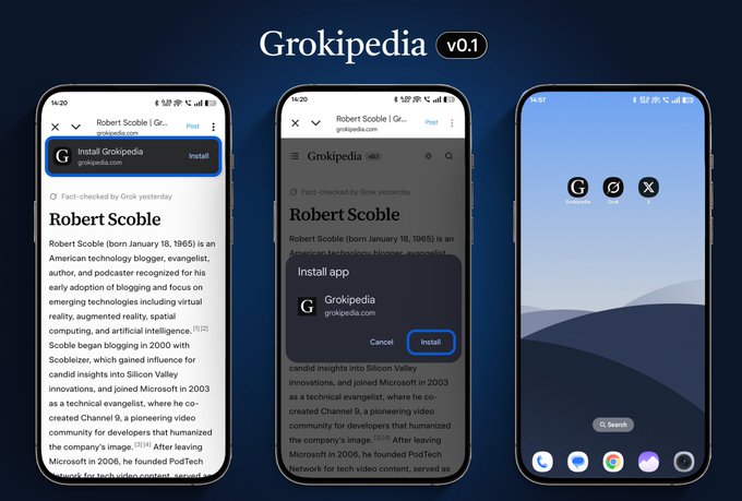 Pengguna mengeluhkan Grokipedia belum terindeks Google