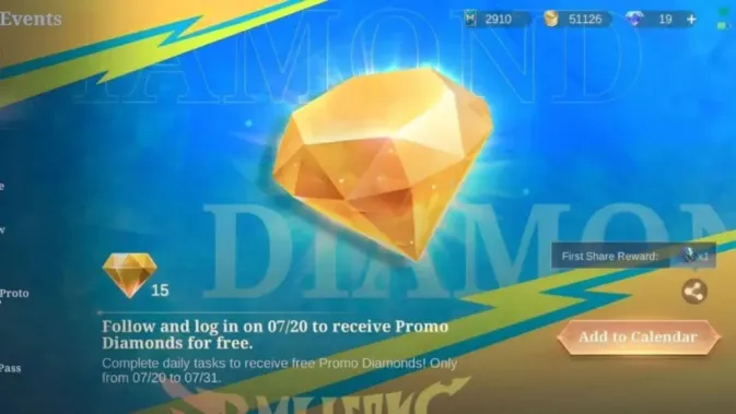 Diamond Kuning ML 2025 - Panduan Lengkap Raih Ribuan Diamond Gratis! 2 Jadwal Event Diamond Kuning ML 2025 Lengkap