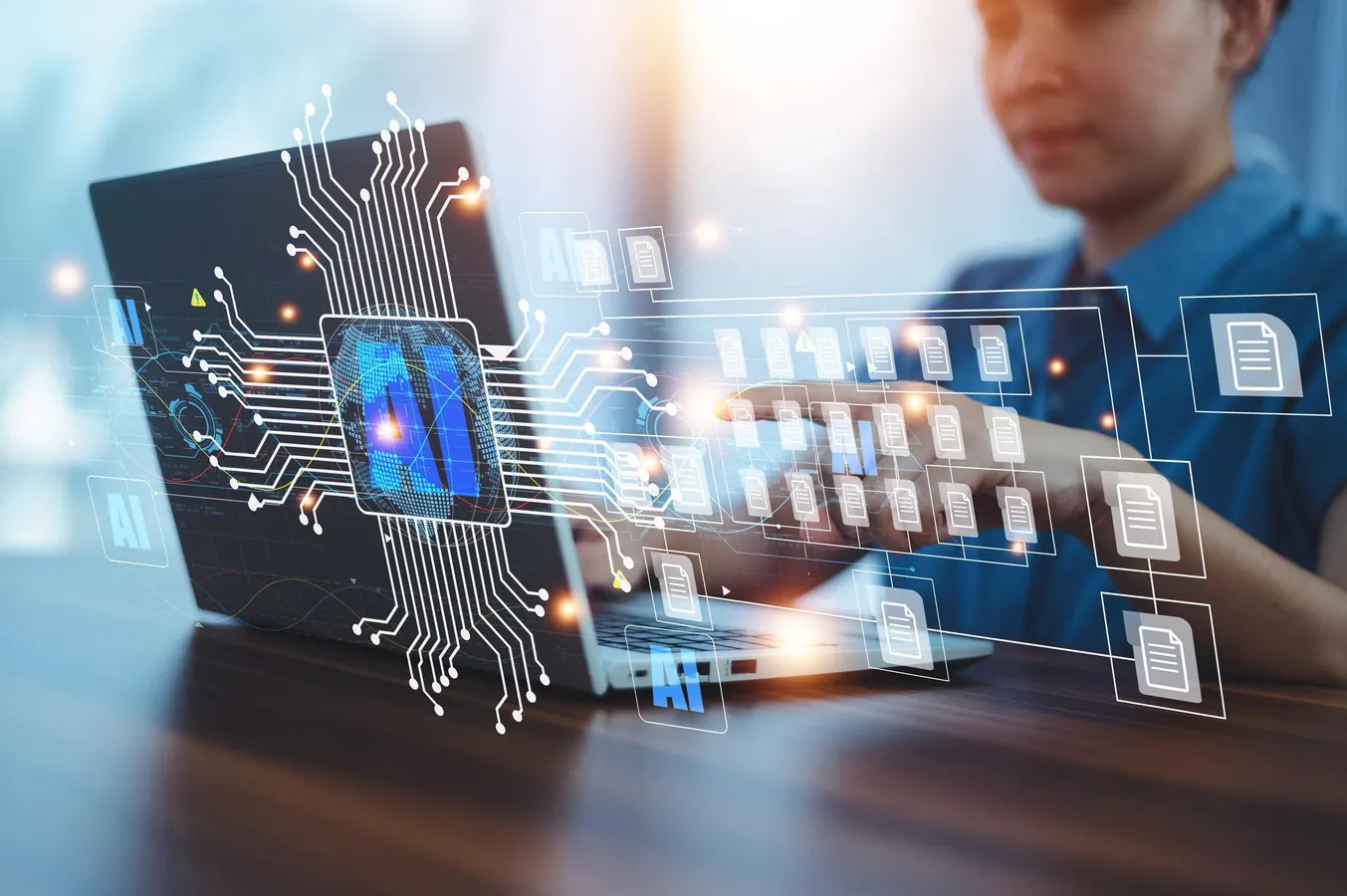 AI Tambah Jam Kerja Karyawan – Membongkar Mitos Produktivitas 1 Karyawan bekerja lebih lama dengan bantuan AI