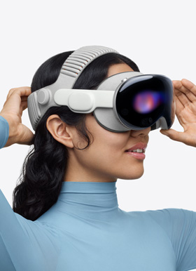 Samsung Galaxy XR vs Apple Vision Pro: Duel Raksasa di Era Komputasi Imersif 2 Desain dan headband Apple Vision Pro
