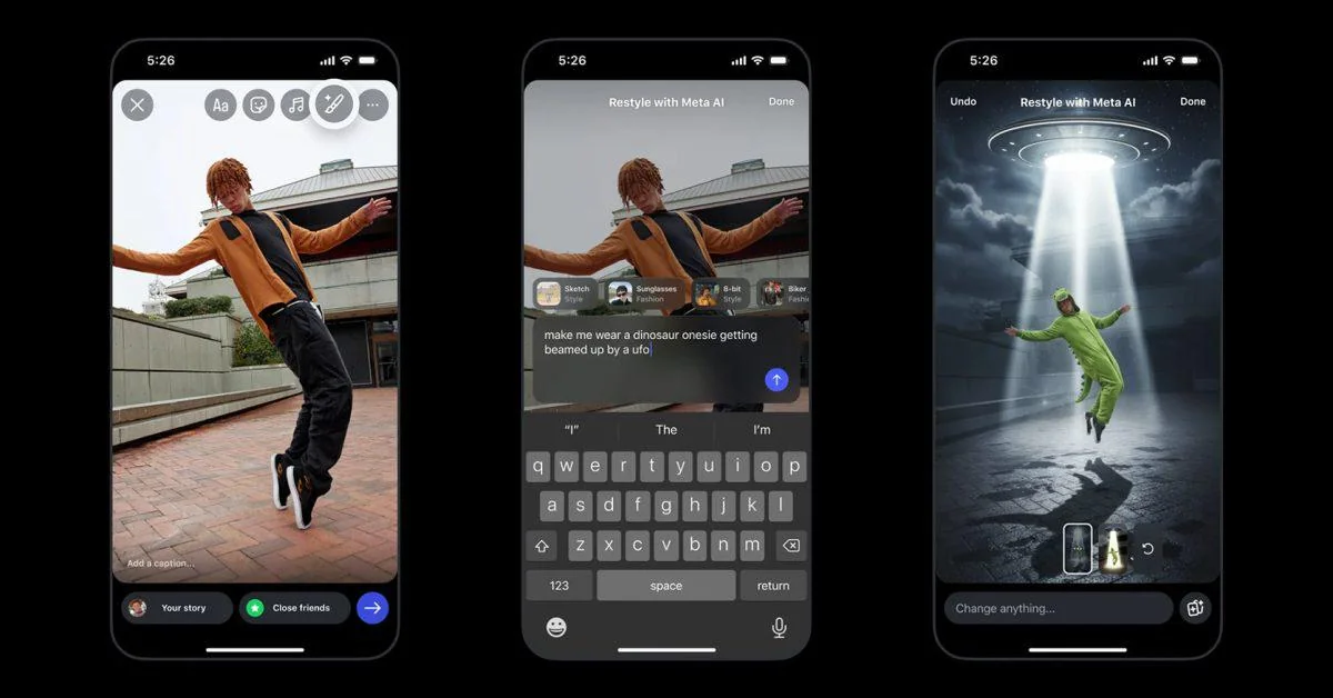 Fitur AI Instagram Stories – Editor Foto Video Canggih Meta