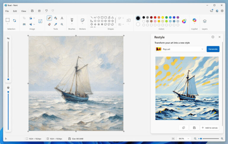 featured fitur restyle di paint revolusi kreativitas ai ins