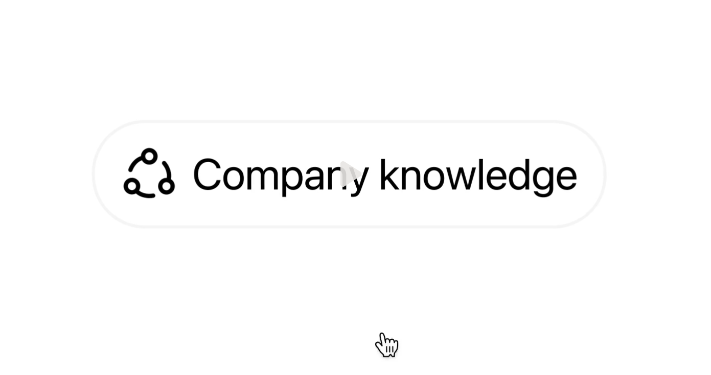 Company Knowledge ChatGPT Ilustrasi Antarmuka