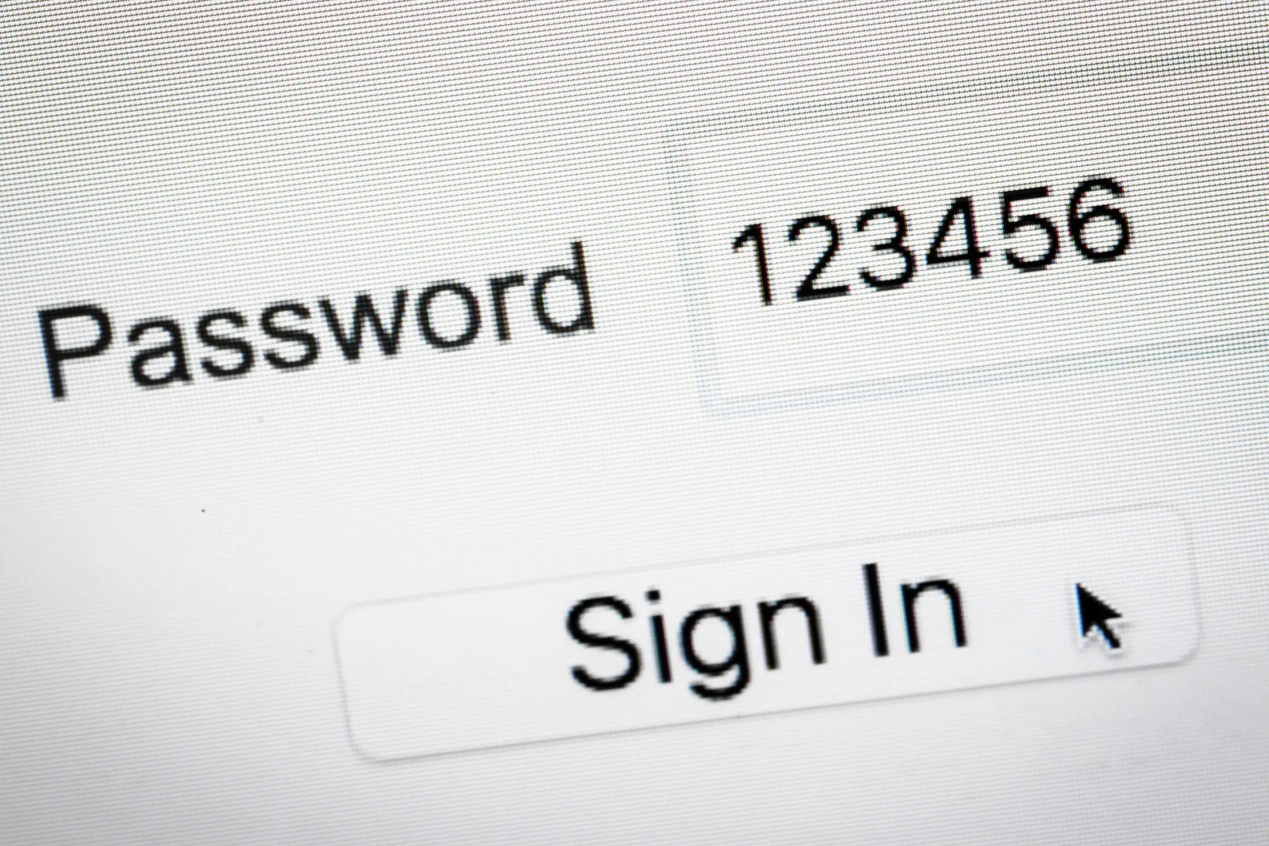 Grafik daftar password paling banyak digunakan 2025