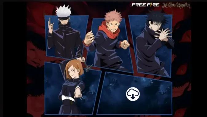Jadwal Rilis dan Timeline Event Kolaborasi Free Fire x Jujutsu Kaisen OB52