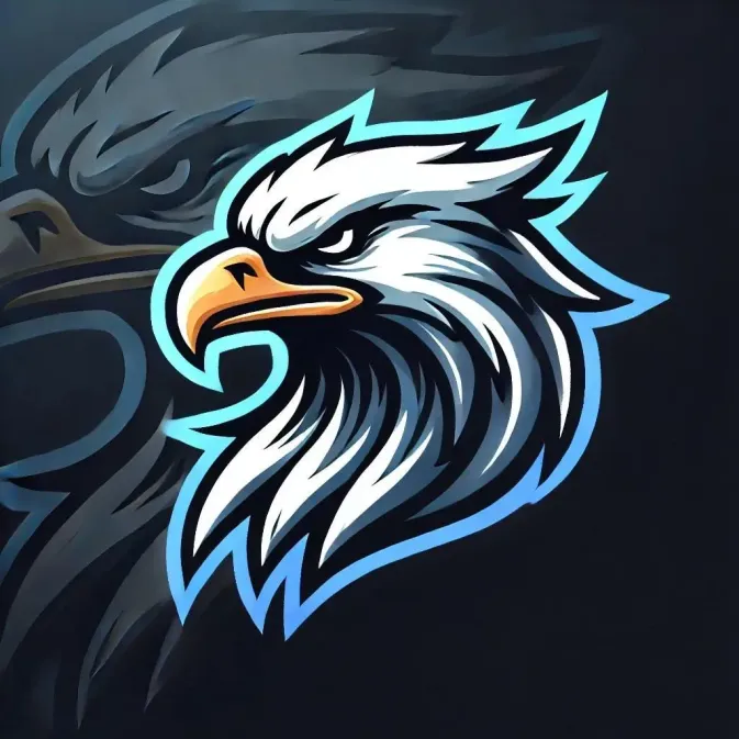 Logo FF polosan dengan lambang panah