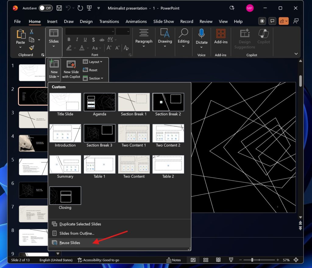 PowerPoint Hapus Fitur Reuse Slides Mulai Januari 2026