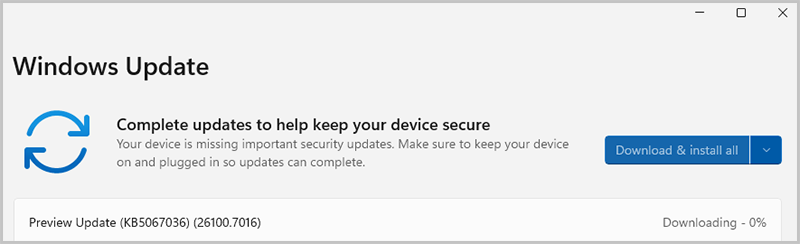 Perbandingan Format Penamaan Windows Update Lama dan Baru