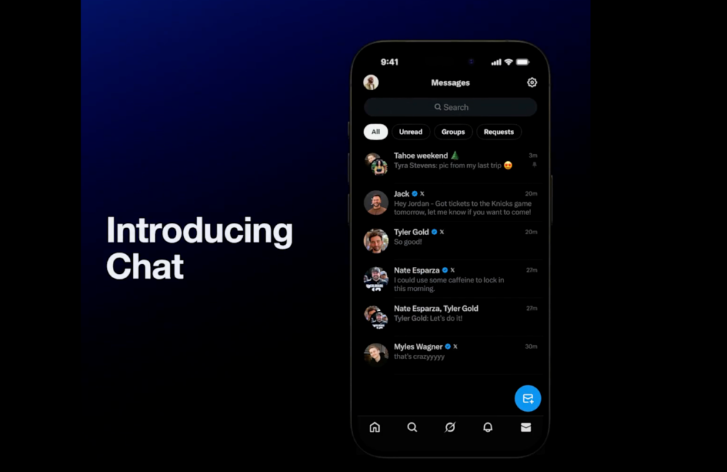 featured chat x resmi gantikan dm enkripsi e2e video call a