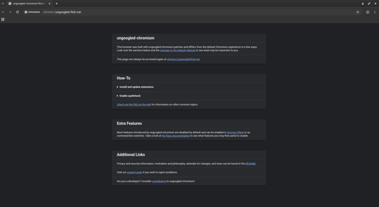featured ungoogled chromium browser di linux panduan instal