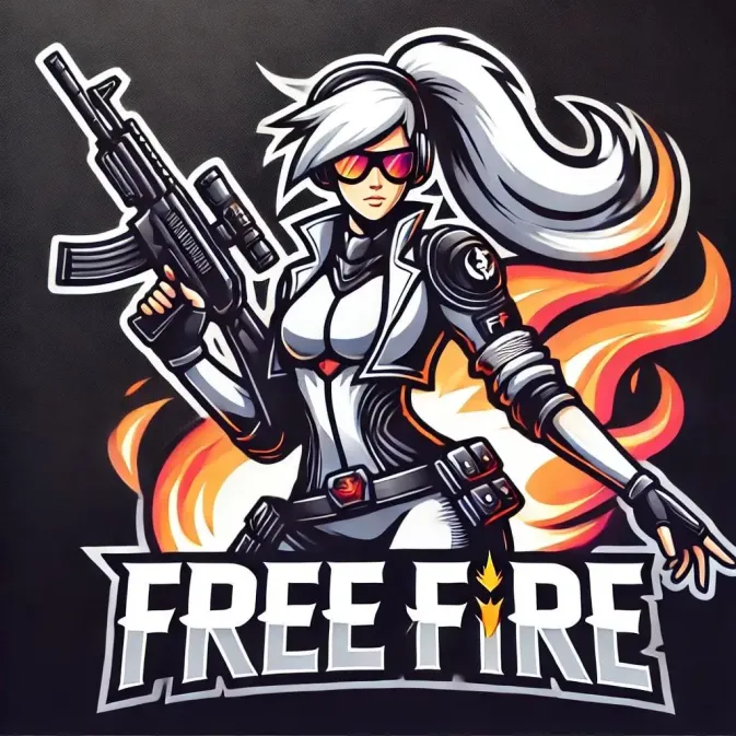 Logo FF Girl bergaya anime