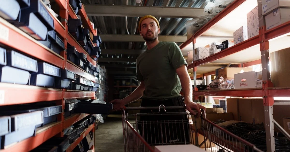 Visualisasi perbedaan antara sistem manajemen pesanan dan orkestrasi pesanan