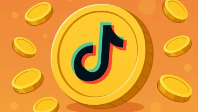 Konsep Koin TikTok sebagai mata uang virtual di aplikasi