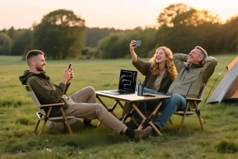 Antarmuka aplikasi Baseus MiFi untuk mengelola Baseus EnerGeek GX11