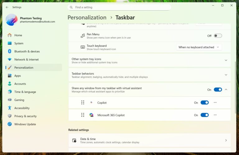 featured fitur ai windows 11 taskbar kontrol penuh berbagi