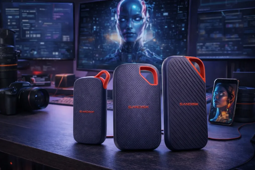 featured ssd portable sandisk ai tingkatkan produktivitas k