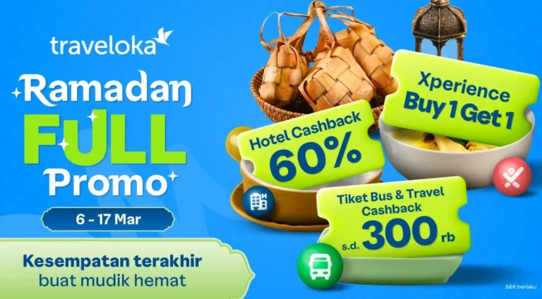 featured traveloka promo lebaran 2026 mudik last minute tet
