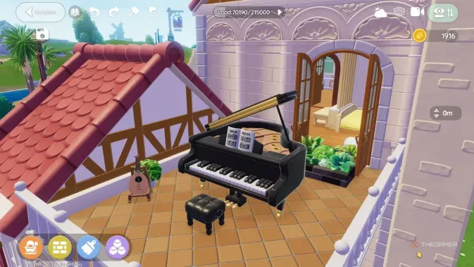 Desain aula konser atau bengkel garasi di Heartopia