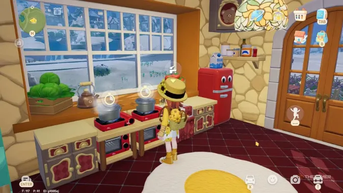 Desain restoran atau toko roti Heartopia