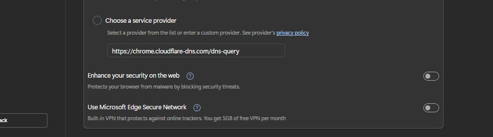 VPN Gratis Edge - Menguak Fakta di Balik Klaim Fitur Keamanan Microsoft Edge 2 Tampilan antarmuka Edge Secure Network di Microsoft Edge