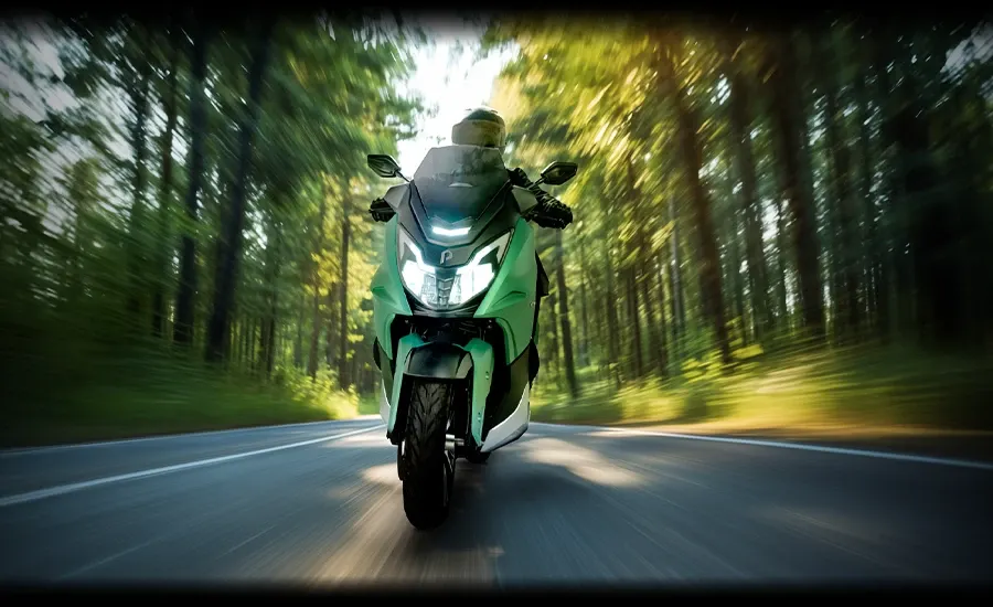 Dapur pacu motor listrik Polytron Fox-500 dengan dinamo mid-drive