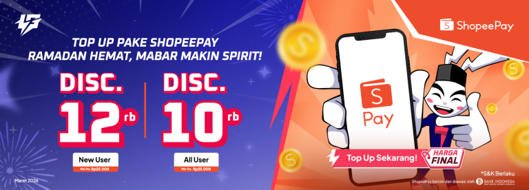 Promo Diskon ShopeePay di Lapakgaming hingga Rp12.000