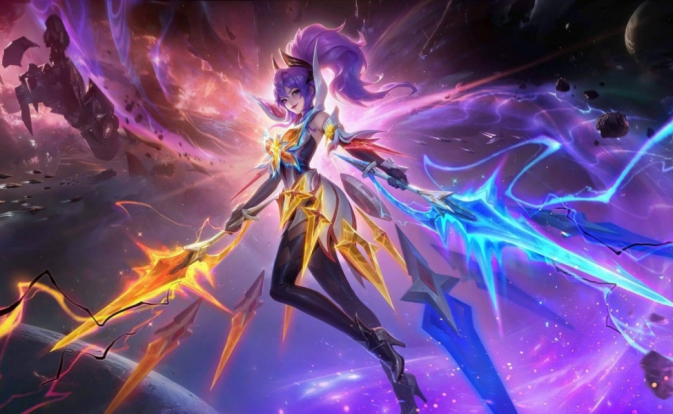 Antarmuka Galactic Starhawk Phase 2 Mobile Legends