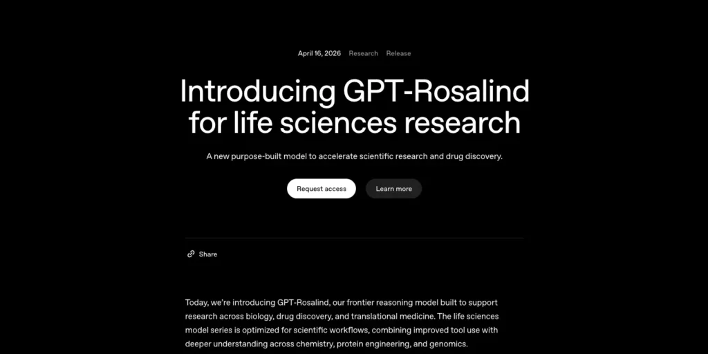 featured gptrosalind ai revolusioner untuk riset biologi