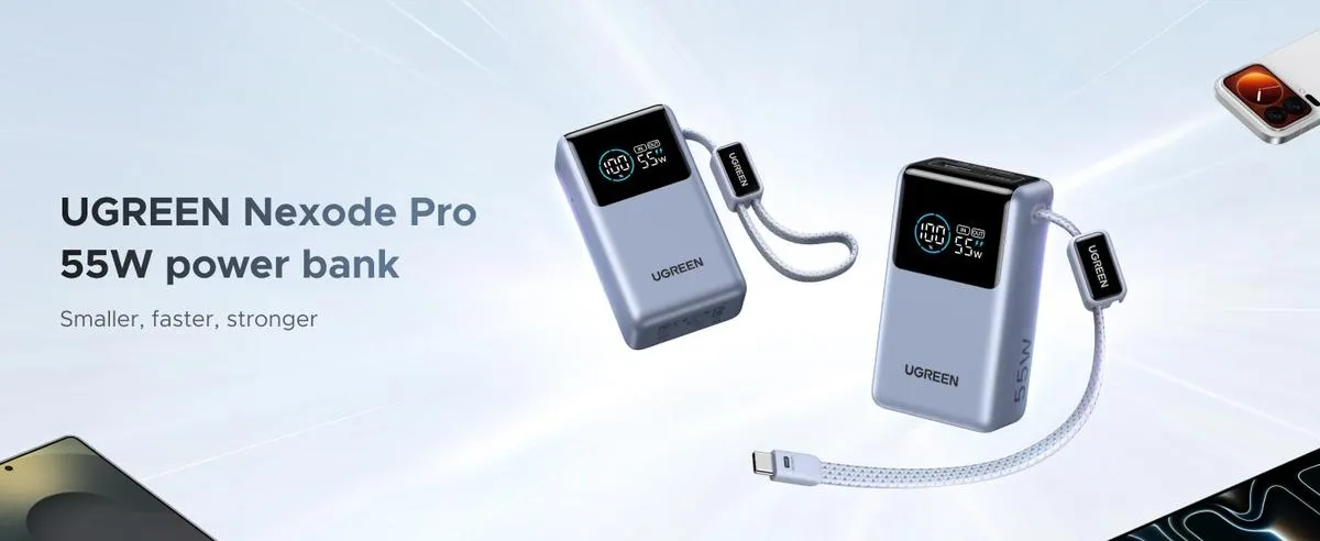 featured ugreen nexode pro power bank 10000mah charger 100w